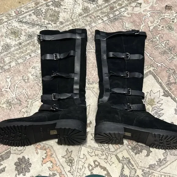 Free People Black Heeled Boots - Picture 4 of 8